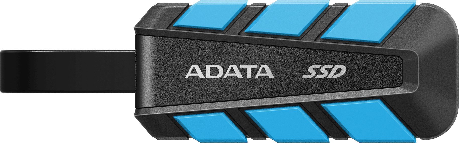 Dysk zewnętrzny SSD ADATA SC740 500GB Czarno-niebieski (SC740-500G-CBU)