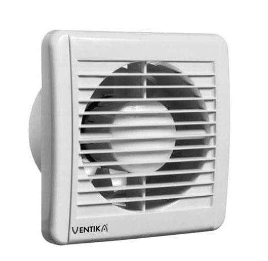 Ventika Wentylator osiowy fi 100 230V 5,5W 84m3/h 25dB łożyska kulowe z higrostatem i wyłącznikiem c...