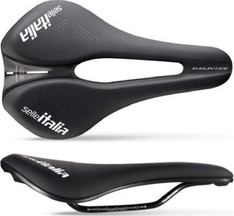 Selle Italia Siodło SELLE ITALIA NOVUS EVO BOOST ENDURANCE TM SUPERFLOW L (id match - L3) Manganese Tube 7, soft-tek, czarne (NEW)