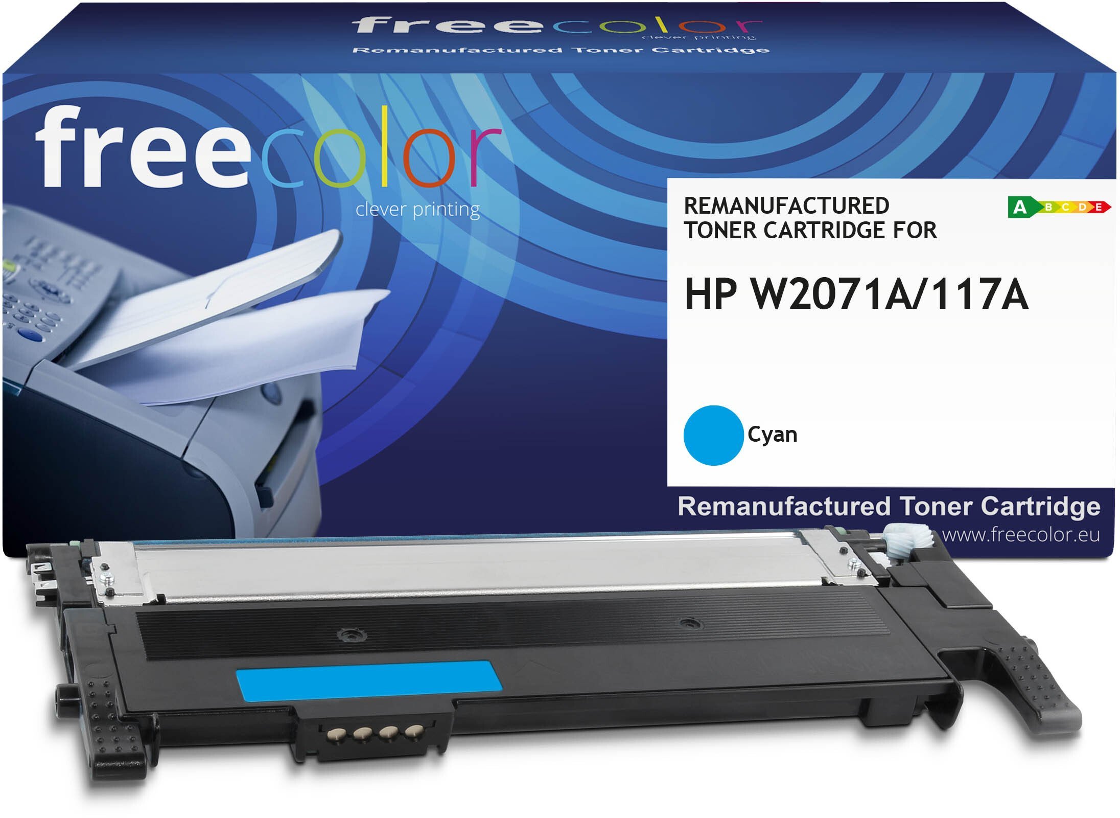 Freecolor K18862F7 kaseta z tonerem 1 szt. Zamiennik Cyjan