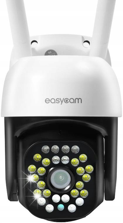 Kamera IP EASYCAM Kamera Zewnętrzna Obrotowa WiFi 8MPx 8MP 4K UHD AUDIO APLIKACJA TUYA 4XZOOM