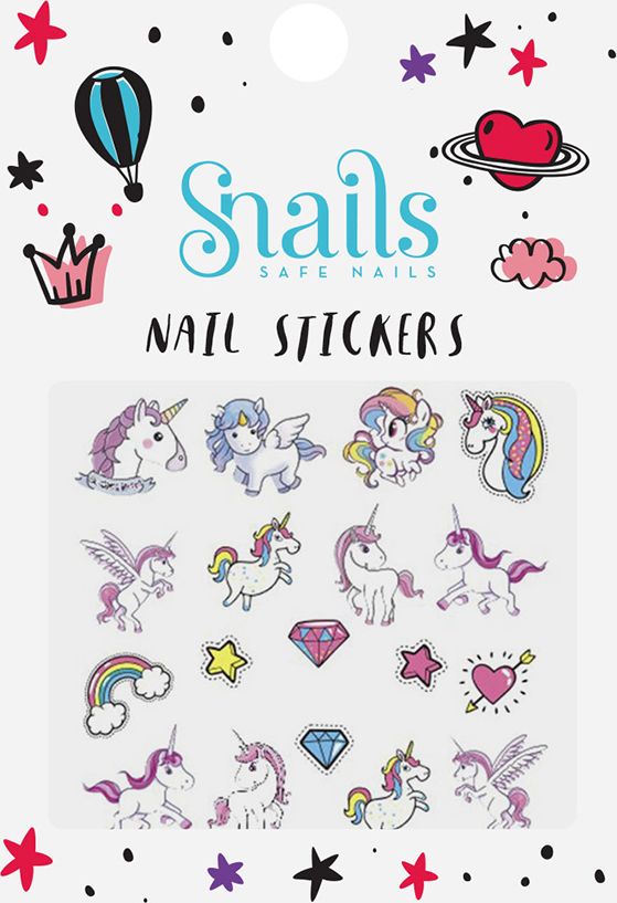 Snails , Naklejki na Paznokcie, UNICORN