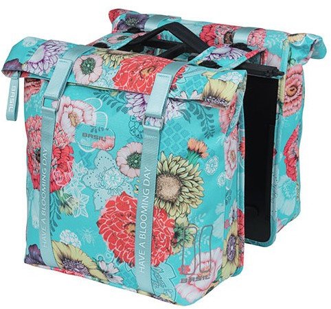 Basil Torba na bagażnik BASIL BLOOM FIELD DOUBLE PANNIER BAG MIK 28-35L, MIK System (ready to go) sk...