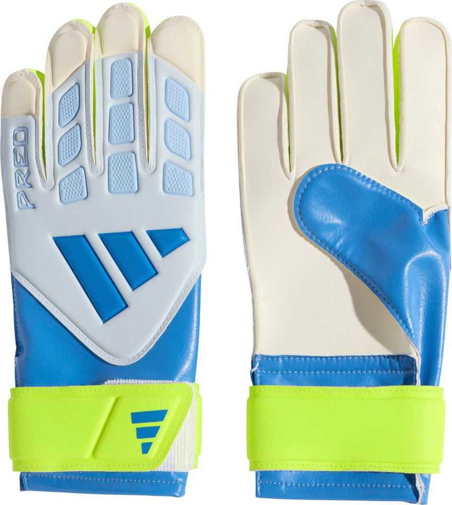 Adidas Rękawice bramkarskie dla dzieci adidas Predator Training biało-żółto-niebieskie KA7793 5
