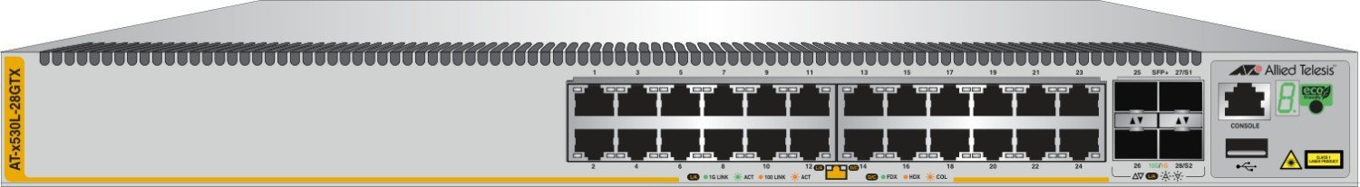 Zdjęcia - Switch Allied Telesis   AT-X530L-28GTX-50 