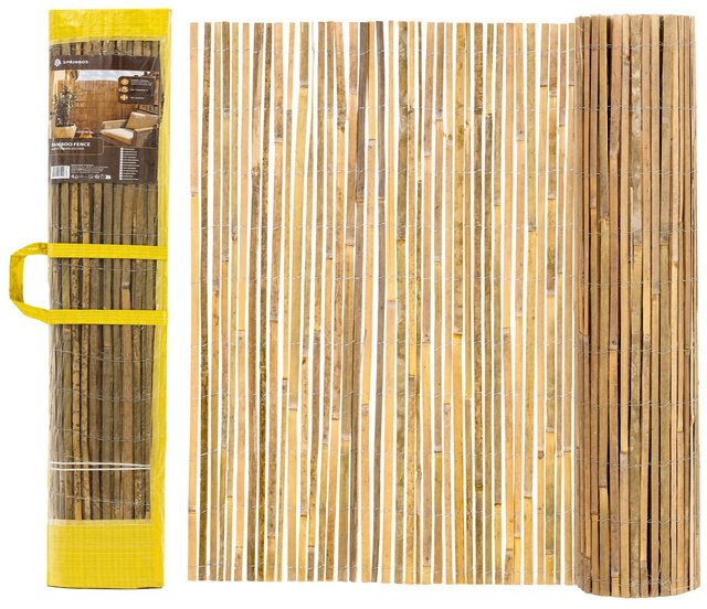 Springos Mata bambusowa na balkon 1,2 x 3 m osłona do ogrodu na ogrodzenie płot maskujący UNIWERSALNY