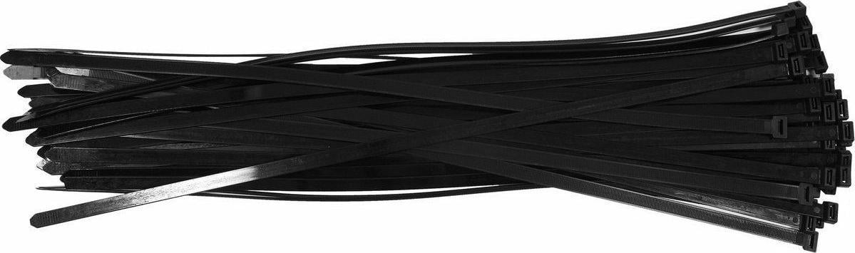 Yato YATO OPASKA PLASTIKOWA SAMOZACISKOWA CZARNA 7,6*350 /50szt YT-70652