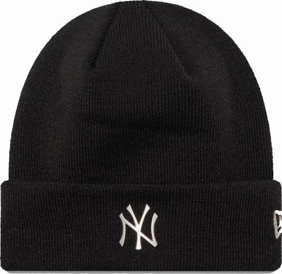New Era Czapka Beanie zimowa NEW ERA NY Yankees Metallic Pin czarna