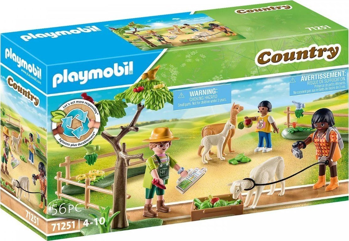 Playmobil Wędrówka z alpakami 71251