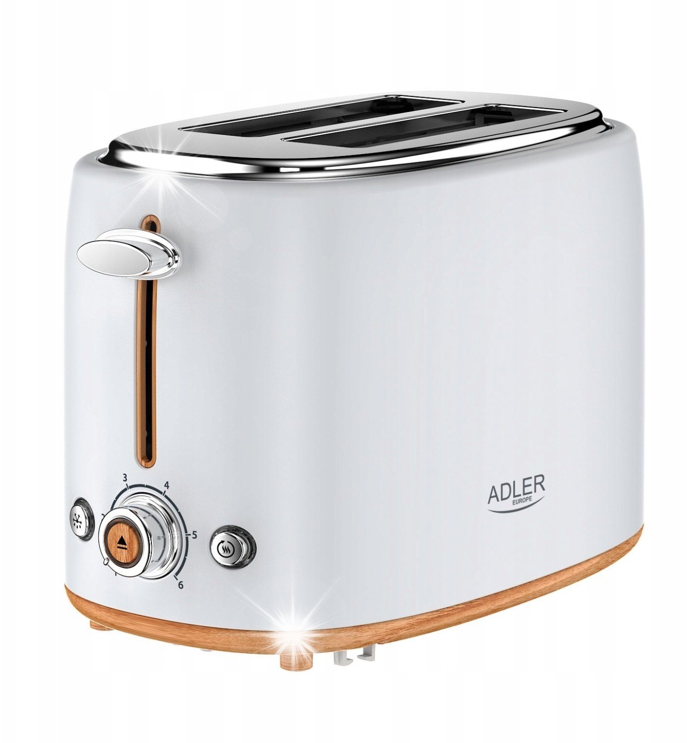 Toster Adler TOSTER elektryczny opiekacz 6 poziomów opiekania Rozmrażanie ADLER | AD3225