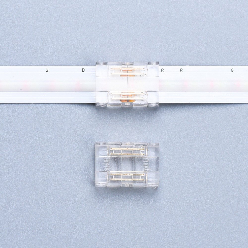 Mojeledy Szybkozłączka do taśm LED RGB 4PIN COB IP20 PCB 10MM taśma