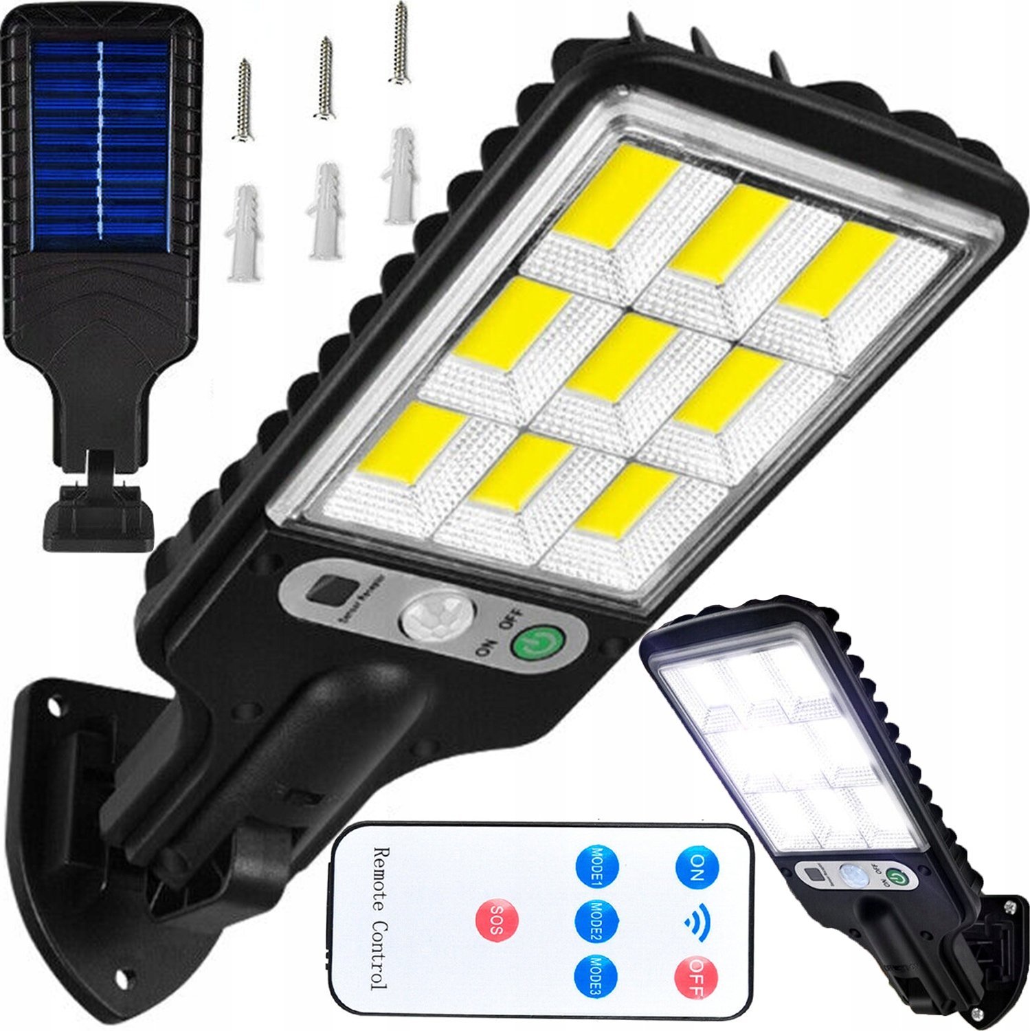 LAMPA SOLARNA ULICZNNA 72 LED KXK-010-60