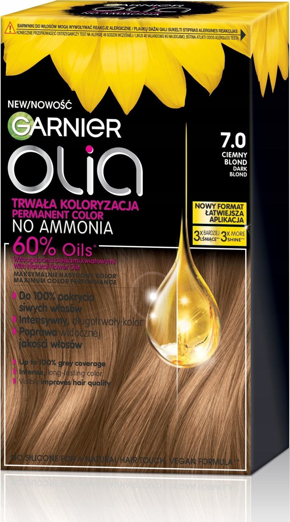 Garnier GARNIER_Olia farba do włosów 7.0 Dark Blond