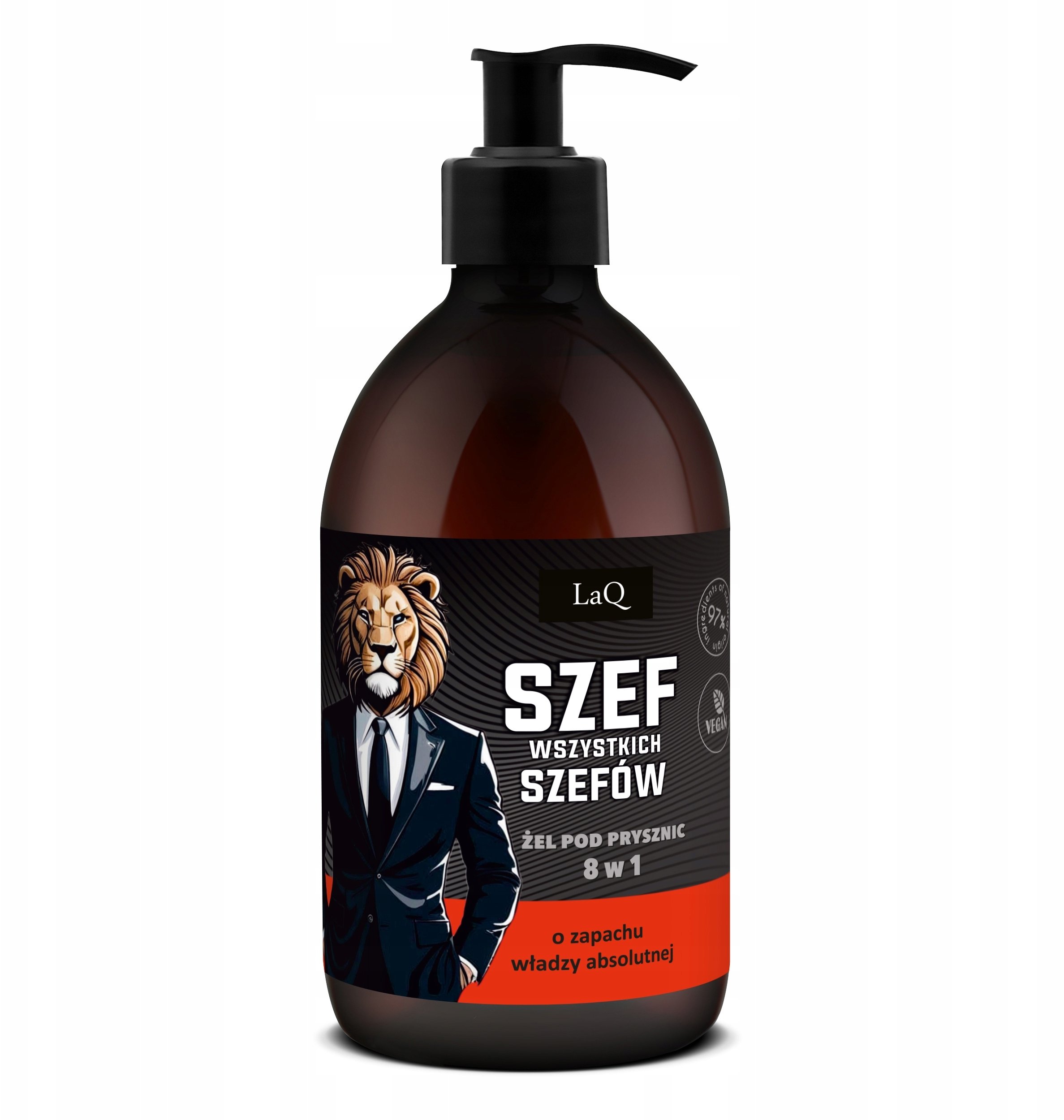 LaQ LAQ_Żel pod prysznic dla mężczyzn 8w1 Szef Wszystkich Szefów 500ml