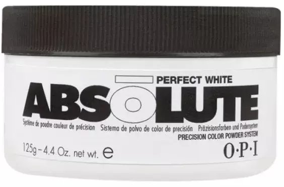 OPI Opi, Absolute, Acrylic Nail Powder, Perfect White, 125 g For Women