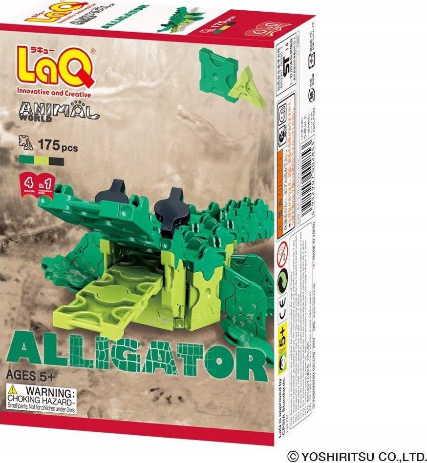 Adamigo Klocki edukacyjne Alligator