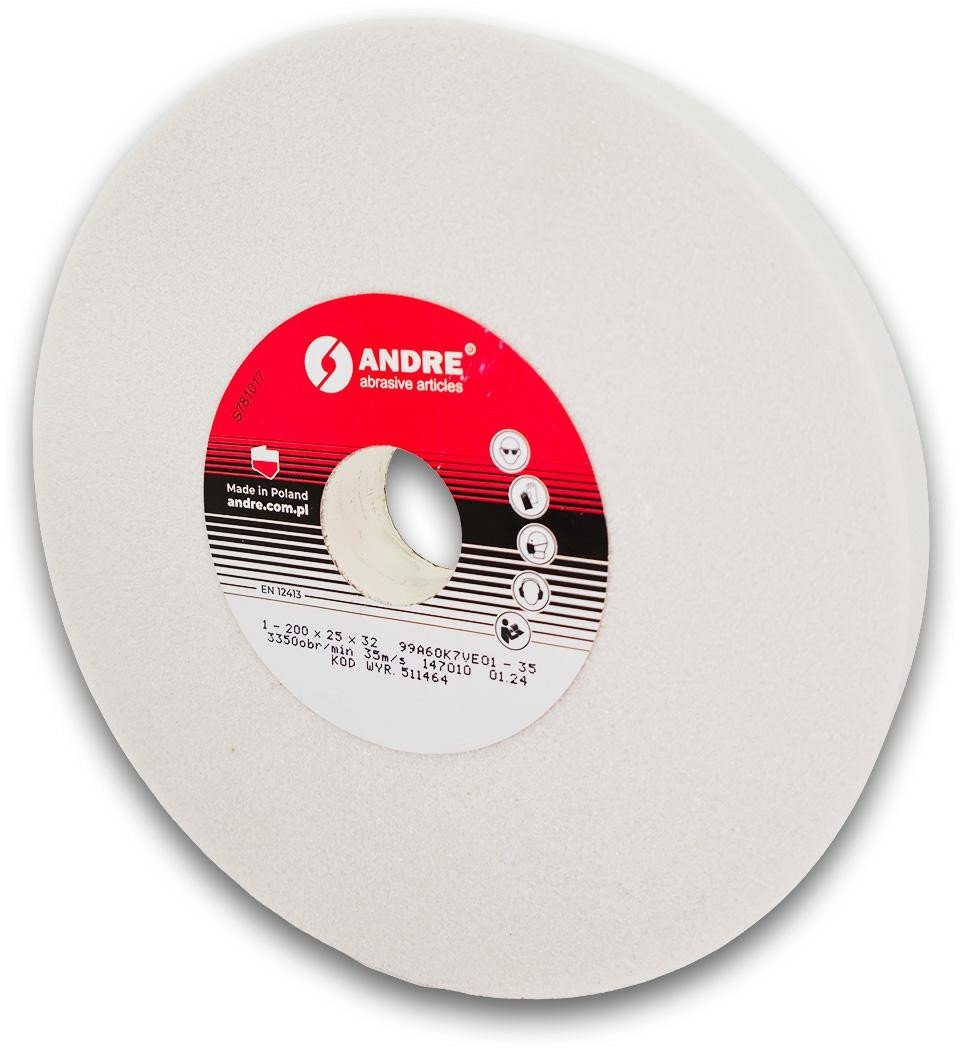 Techniflex ANDRE ŚCIERNICA PŁASKA 200mm x 25mm x 32mm 99A60K7VE01-35 BIAŁA "TYP 1"