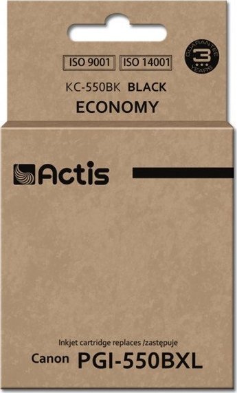 Tusz Actis Tusz ACTIS KC-550Bk (zamiennik Canon PGI-550BK Standard 23 ml czarny)