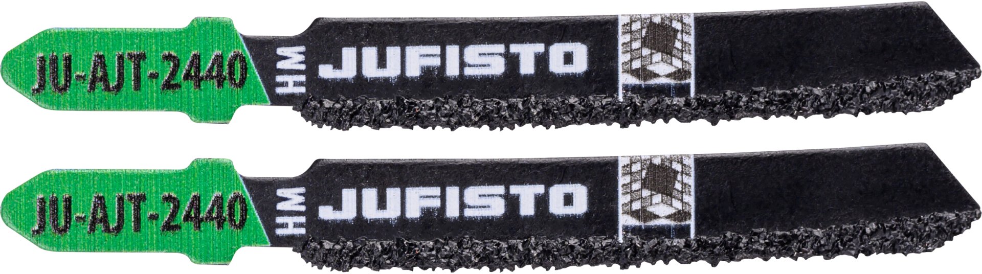 Jufisto JUFISTO Brzeszczoty T 50 mm ceramika żeliwo 2 szt