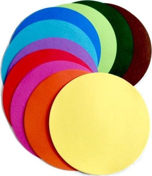 Papier origami 70g kolo 18cm 100 arkuszy MIX