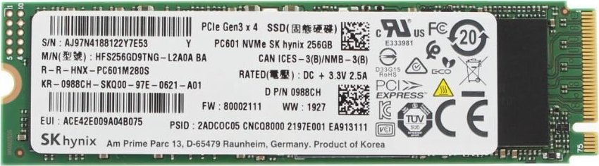 art. poleasingowy Lenovo SSD M.2 PCIe NVMe FRU SSD