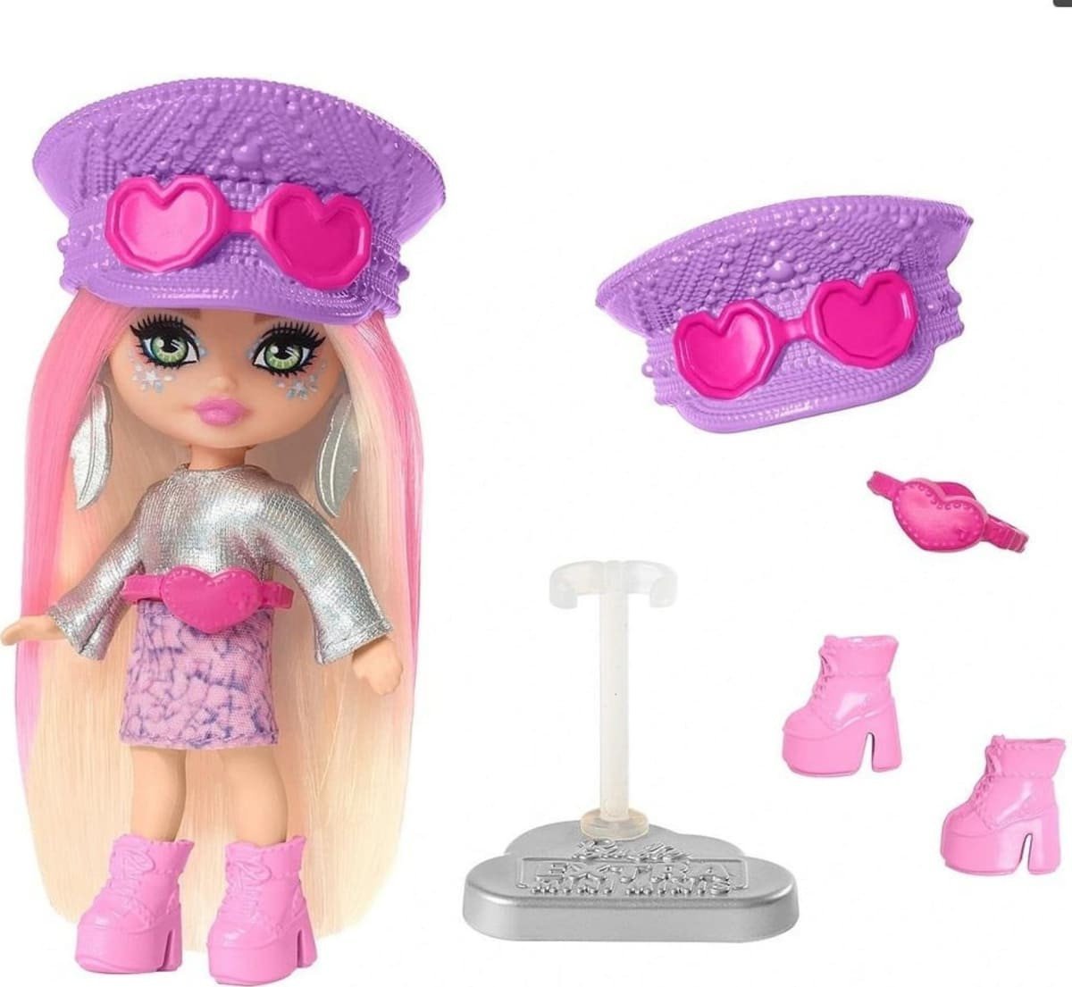 Lalka Barbie Barbie Mini BarbieLand Core Dolls Clipstrip