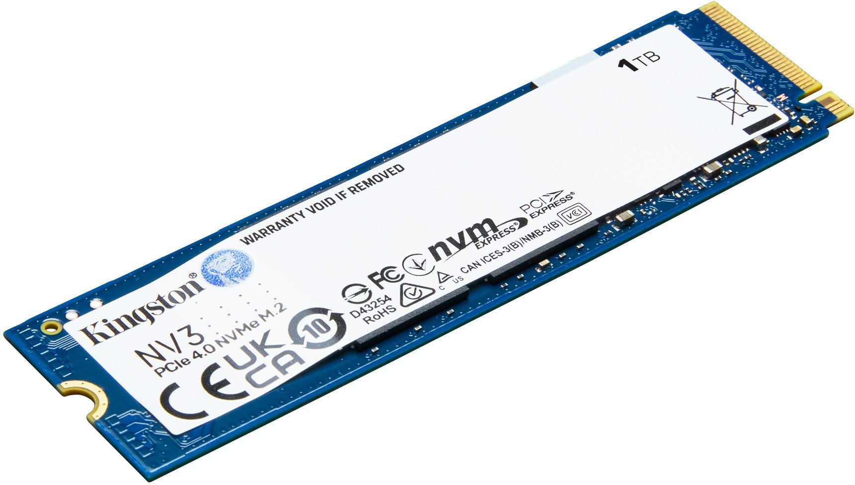 Dysk SSD Kingston Kingston NV3 1000G SSD M.2 2280 PCIe 4.0 NVMe BULK