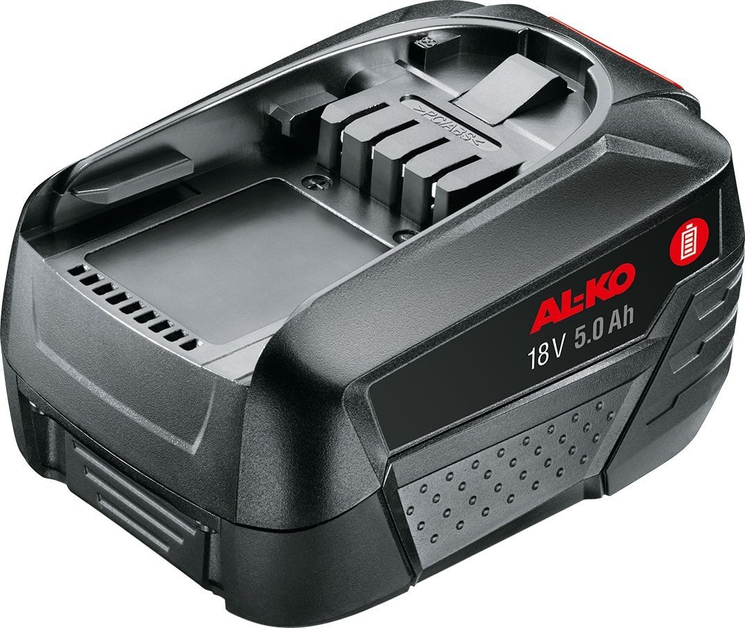 AL-KO 113895, Battery, Lithium-Ion (Li-Ion), 5 Ah, 18 V, AL KO, Black