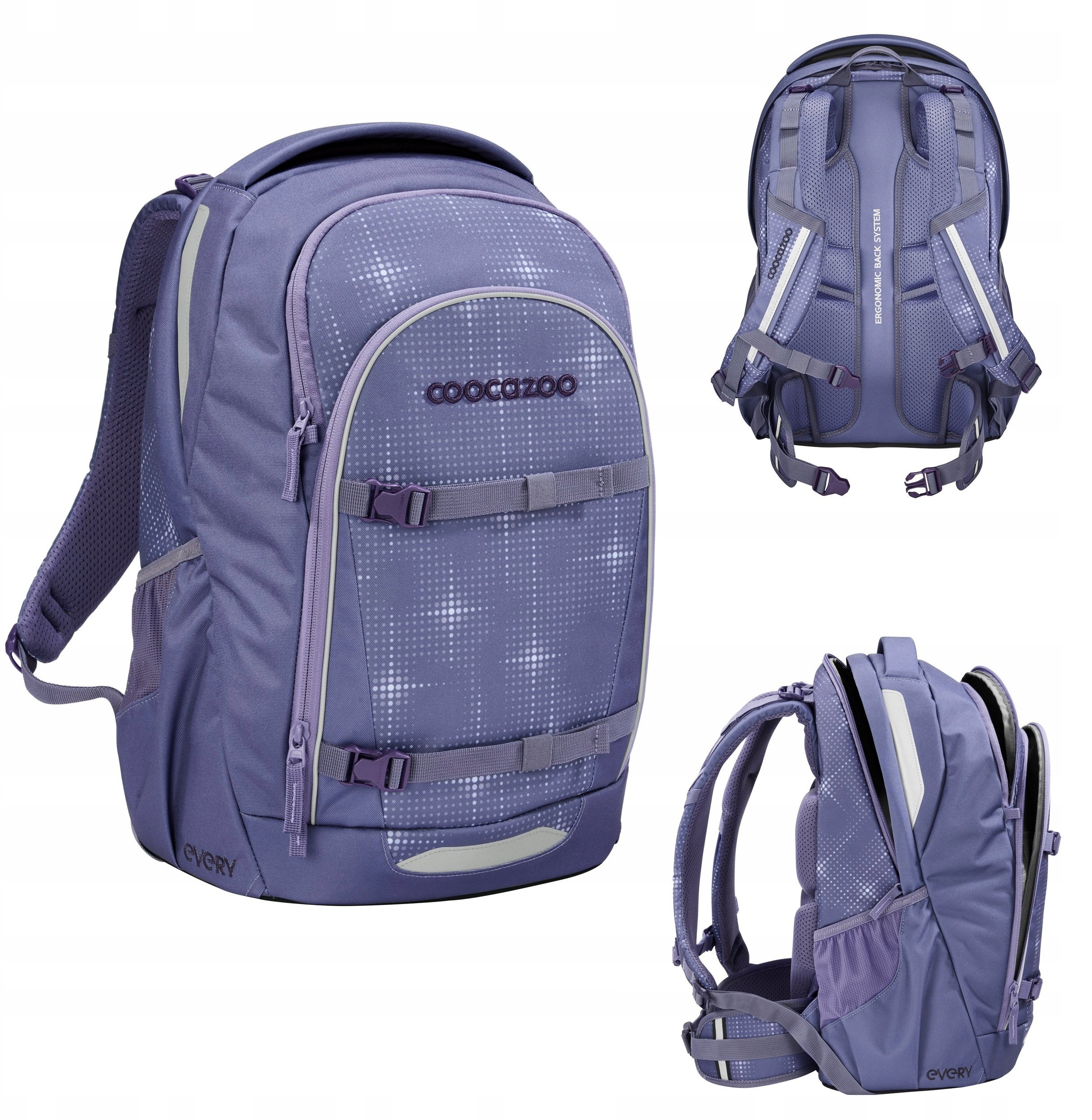Hama Coocazoo plecak EVERY, kolor: Lavender Sky