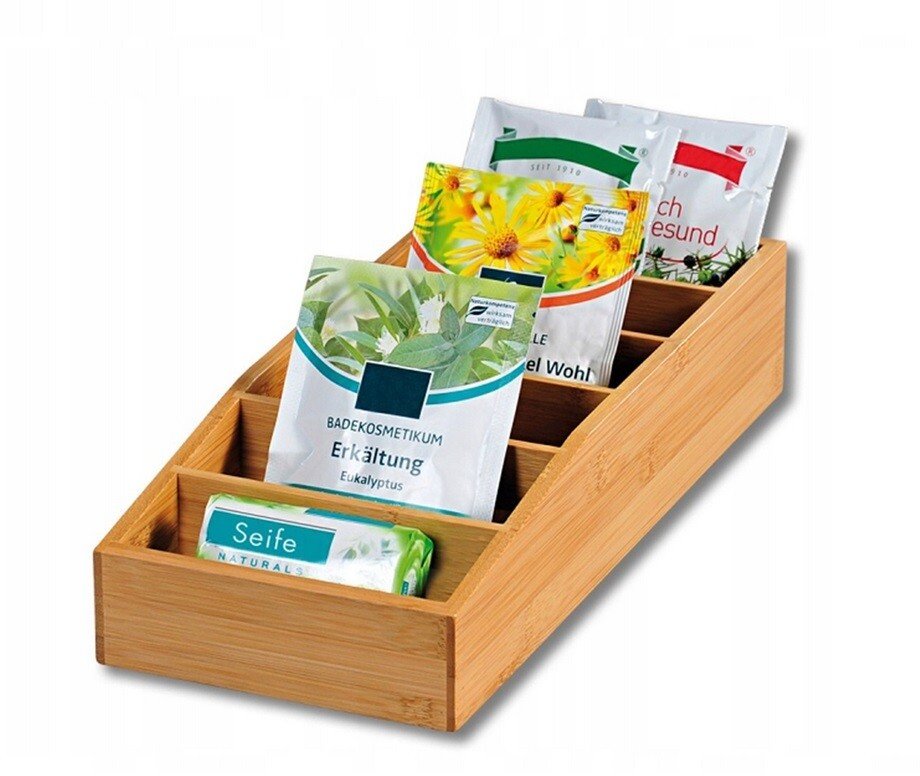 Kesper Oranizer na przyprawy 15x35 cm Kesper 70822 bambusowy