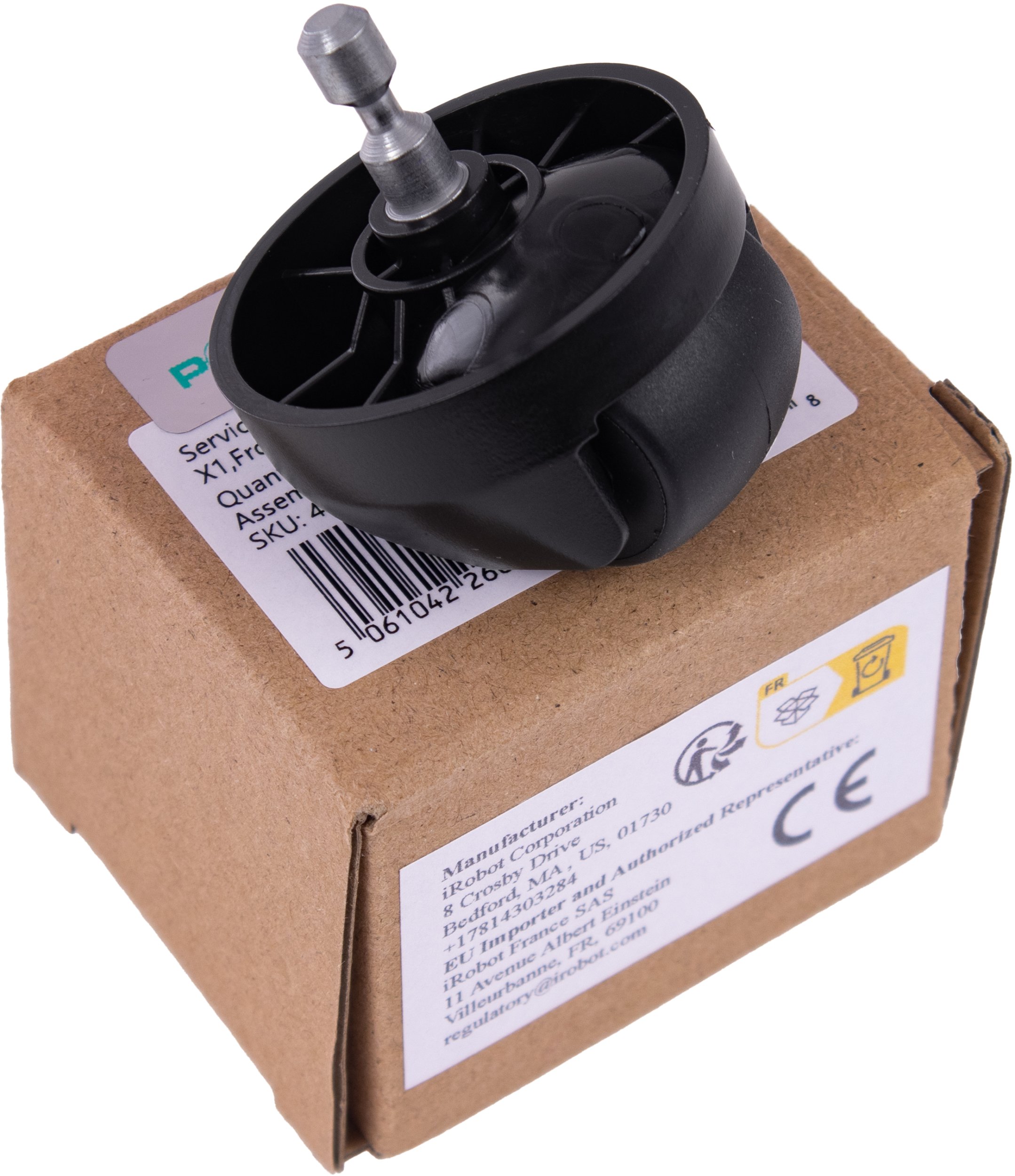 iRobot Kółko przednie z ośką do iRobot Roomba Max 705/504 VAC, Combo 705/707