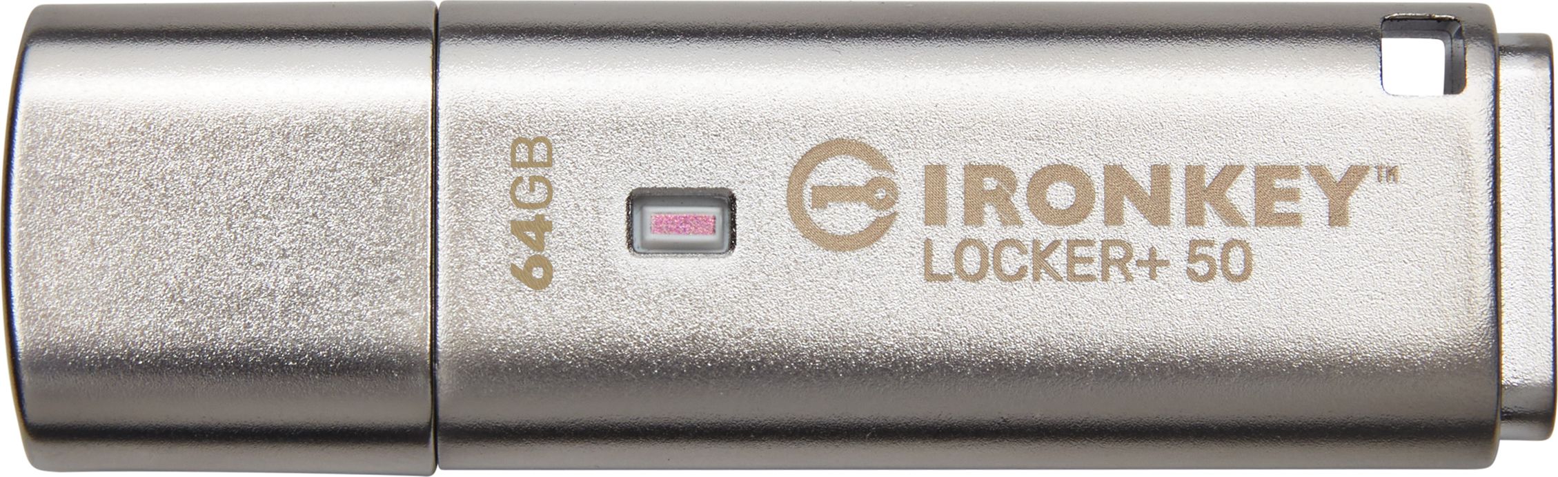 Pendrive Kingston IronKey Locker+ 50, 64 GB (IKLP50/64GB)