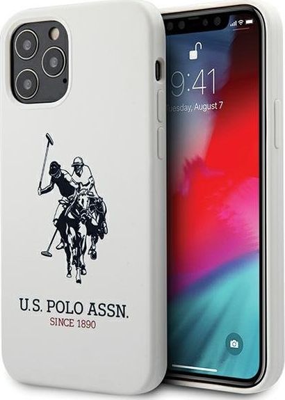 Фото - Чохол US Polo ASSN U.S. Polo Assn US Polo USHCP12MSLHRWH iPhone 12/12 Pro 6,1 biały/white Sil 