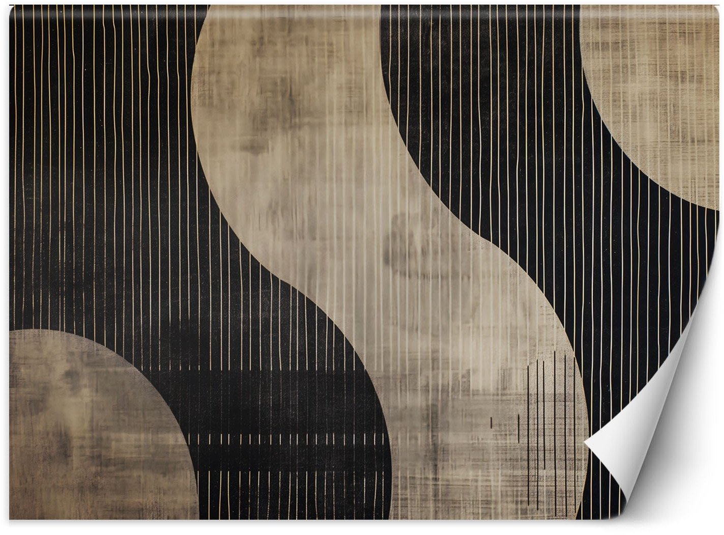 Feeby Fototapeta Abstrakcyjne kształty retro 200x140 small