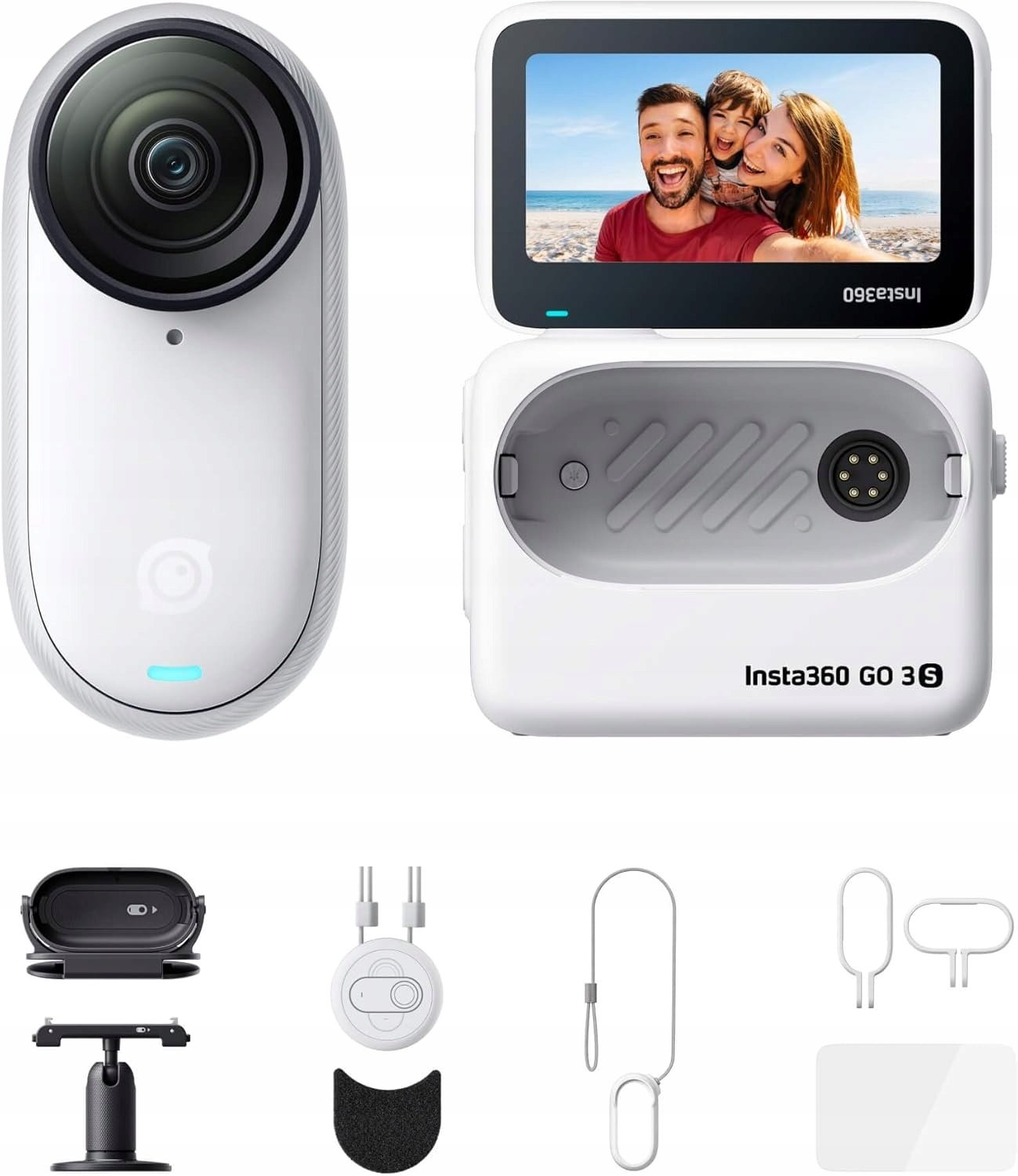 Kamera Insta360 go 3S Action Bundle biała