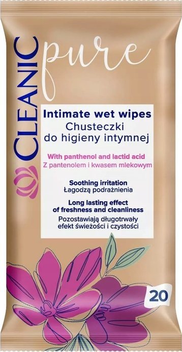 Cleanic CLEANIC Chusteczki do higieny intymnej PURE* 20 szt