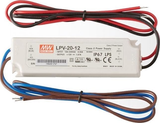 Sourcing IMPUL POWER SUPPLY LED20W 12V 1.67A IP67