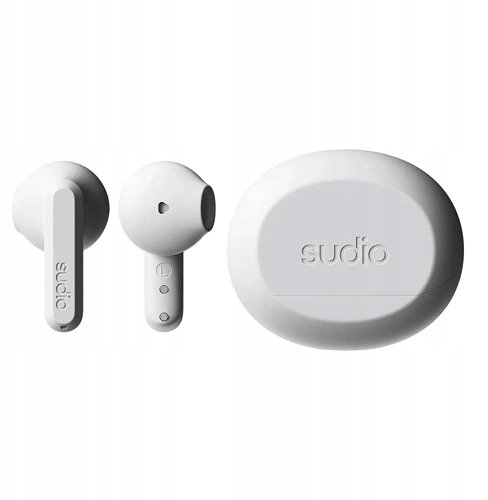 Sudio Earbuds | A3 | Bluetooth | dokanałowe | Mikrofon | Biały | Bezprzewodowe (A3WHT)