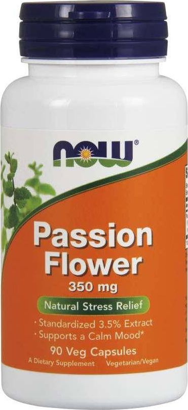 NOW Foods NOW Foods - Męczennica, 350mg, 90 vkaps