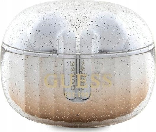 Guess TWS Glitter Gradient Złoty
