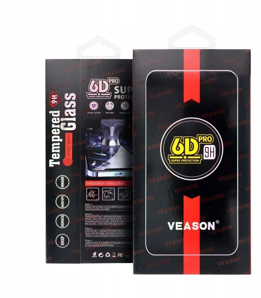 Veason Szkło Hartowane 6D Pro Veason Glass - do OPPO Reno 15 F / 15 FS