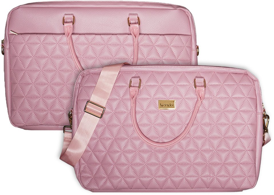 Torba Wonder Na laptopa 15-16 cali - Briefcase Pico różowe