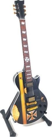 Giftdeco Mini gitara Metallica z mahoniowego drewna