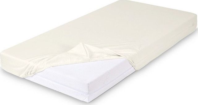 Multitex Prześcieradło Gumka Bambusowe Bambus Krem 60x120