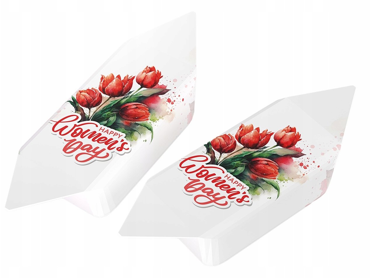 B&B Słodycze z Pomysłem Krówki ciągutki 1kg Mleczne Czerwone Tulipany