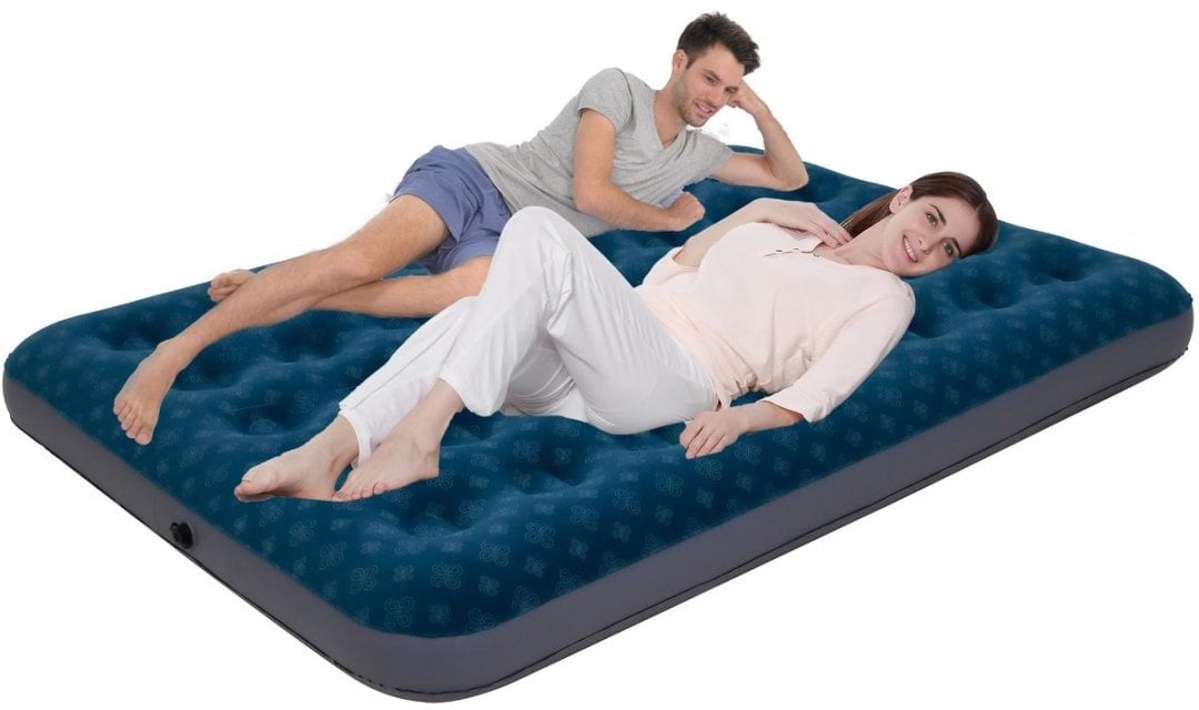 MATERAC FLOKOWANY 2-OSOBOWY Z NADRUKIEM 3D 191x137x22CM 24495