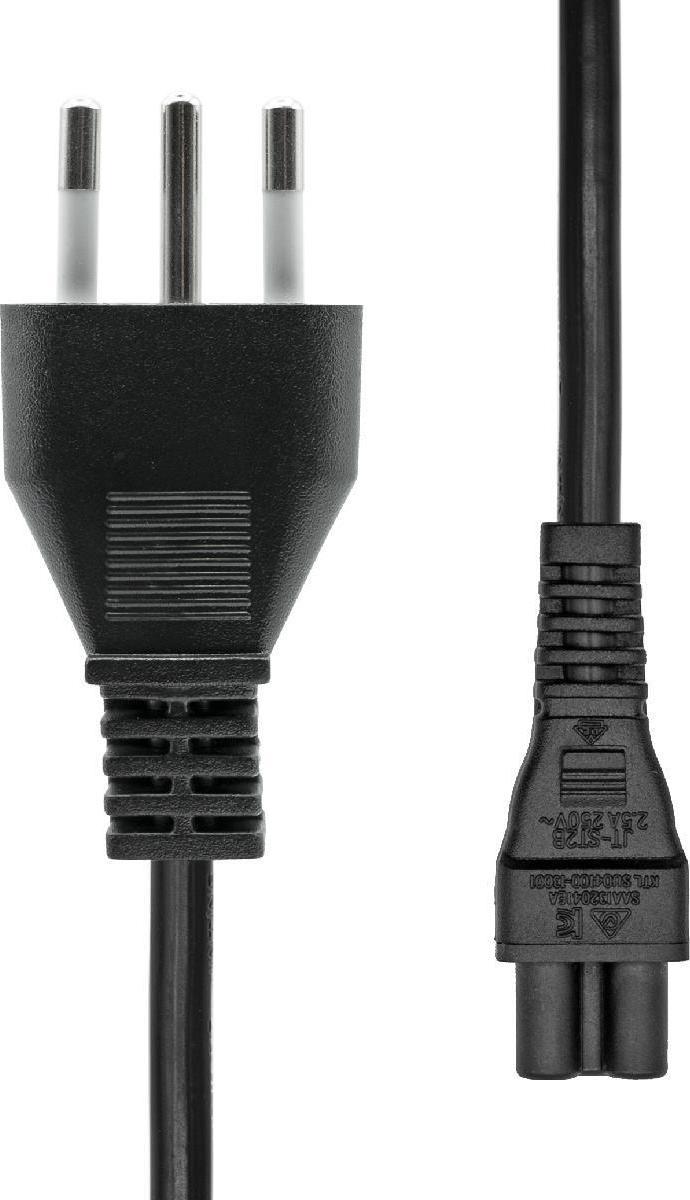 Фото - Кабель ProXtend Kabel zasilający   Power Cord IT Type L to C5 3m Black 