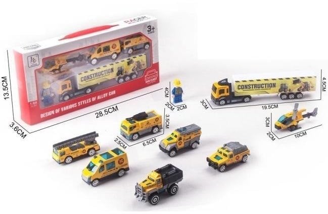 Zestaw aut metalowych