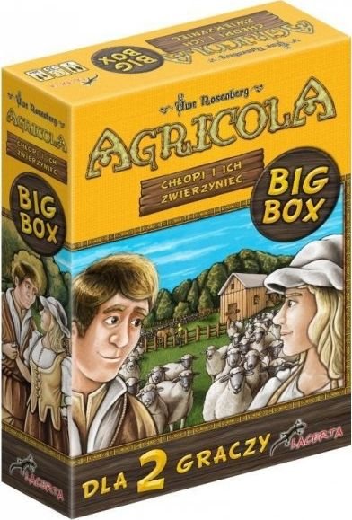 Lacerta Gra planszowa Agricola: Chłopi i ich zwierzyniec - Big Box