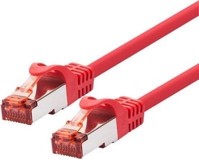 LOGON TCF66F250R kabel sieciowy Czerwony 25 m Cat6a F/UTP (FTP)